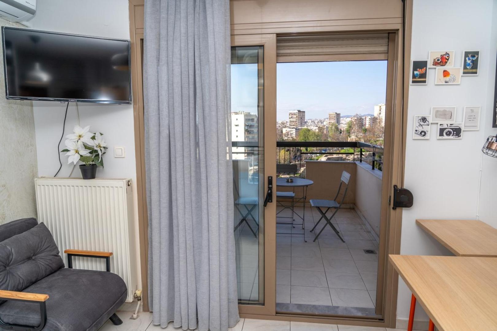 Kosmos Service Apartment Beautiful Studio 3 With Additional Cost Parking Thessaloníki Exteriör bild